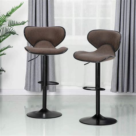 adjustable counter stool with back|adjustable height stools with backs.